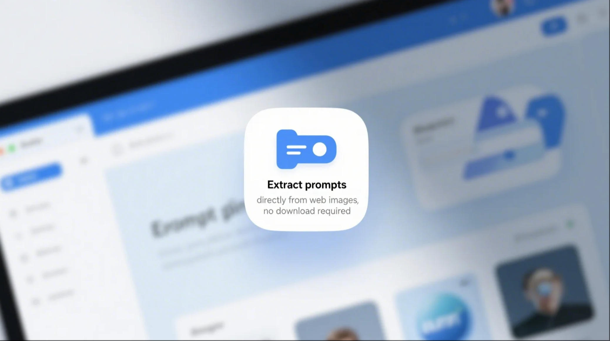 Image to Prompt Browser Extension